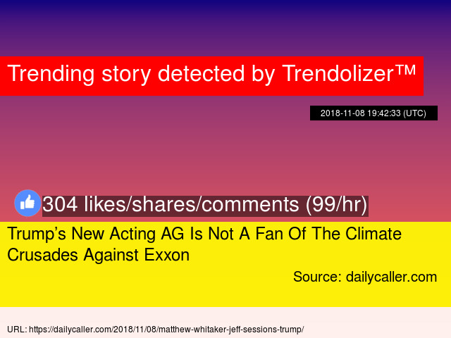 Trump 8217 S New Acting Ag Is Not A Fan Of The Climate Crusades Trump S New Acting Ag Is Not A Fan Of The Climate Crusades Against Eon Stats